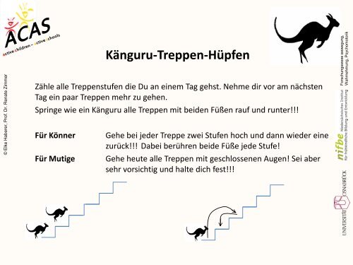 Bewegung – der Motor des Lernens - Stiftung Partner für Schule NRW