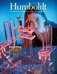 ENERGY - Humboldt Magazine - Humboldt State University