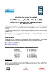 FINA-ARENA SWC General Information Sheet_FOR 2012