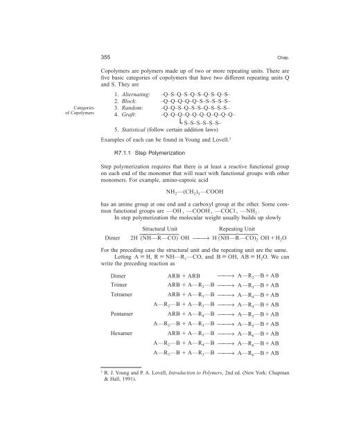 R7.1 Polymerization