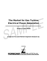 The Market for Gas Turbine Electrical Power Generation - Forecast ...