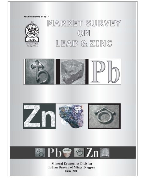 Market Survey on Lead and Zinc - Indian Bureau of Mines