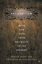 Anti-semitism: Myth and Hate from Antiquity to the Present