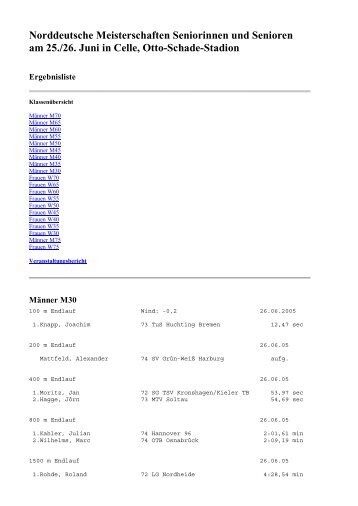 Ergebnisse als PDF-Datei - Klaus Michalski