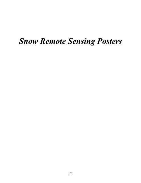 Download the entire proceedings as an Adobe PDF - Eastern Snow ...