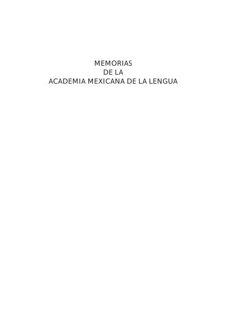 Descargar esta Publicación como PDF - Academia Mexicana de la ...