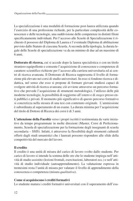 Guida dello Studente 2005-2006 - CSDIM - Università della Calabria