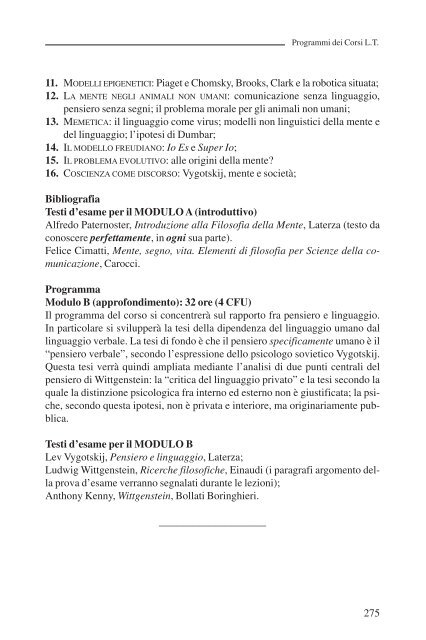 Guida dello Studente 2005-2006 - CSDIM - Università della Calabria