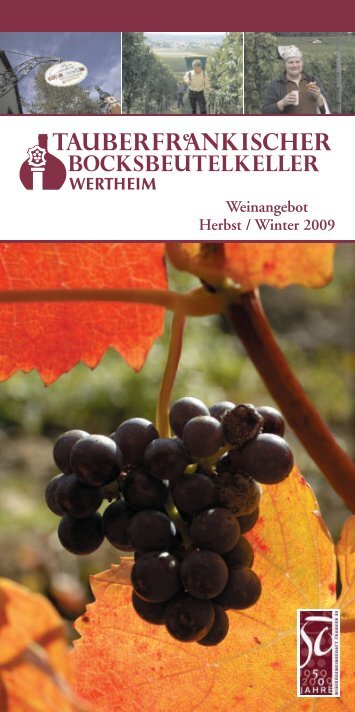 Rotweine aus Tauberfranken - GWF-Frankenwein