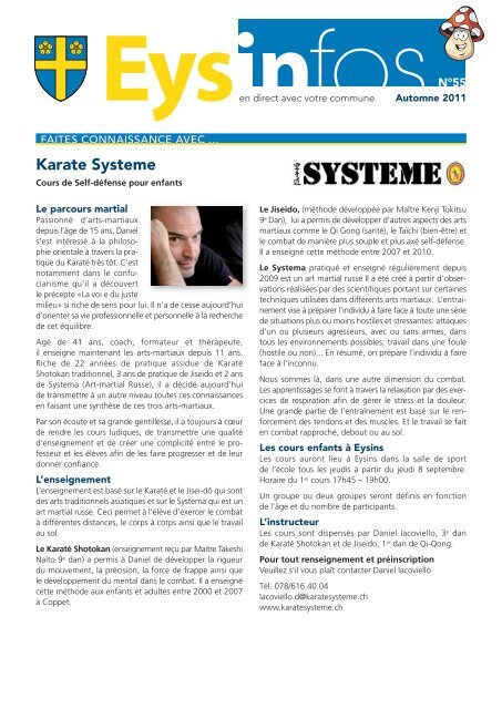 Karate Systeme - Eysins