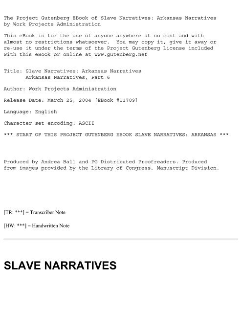 The Project Gutenberg EBook of Born in Slavery - International