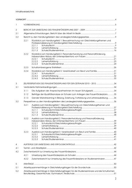 Frauenförderplan 2010-2012 - Bezirksregierung Münster