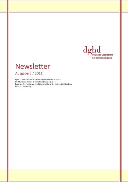 Newsletter - dghd