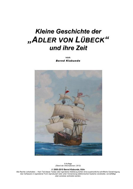 Der Adler Von Lübeck Deutsche Museumswerft