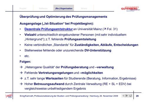 Vortragsfolien - STiNE - Universität Hamburg