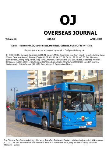 oj overseas journal - The PSV Circle Website