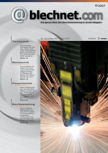 Trenntechnik Stanztechnik Pressentechnik ... - Process