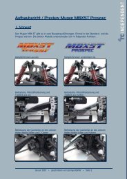 Aufbaubericht / Preview Mugen MBX5T Prospec - RC Independent