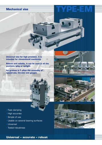 TYPE - EM Technical specifications