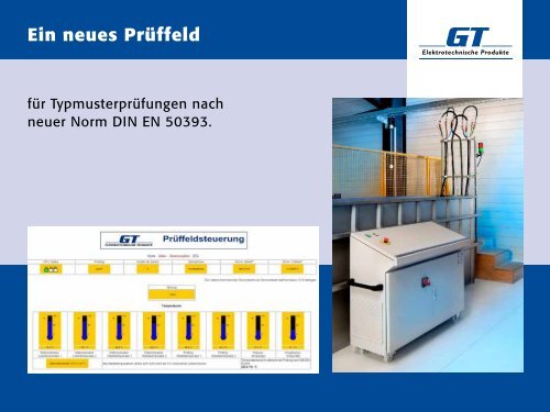 Firmenpräsentation - GT Elektrotechnische Produkte GmbH