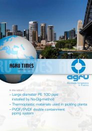 agru times 02-2011 - AGRU Kunststofftechnik GmbH