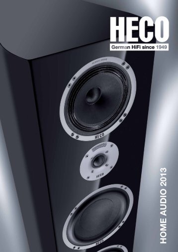 HOME AUDIO 2013 - Heco