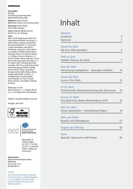 PDF, 3 MB - Stiftung Entwicklungs- Zusammenarbeit Baden ...