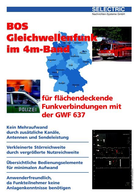 Gleichwelle 637.pmd - SELECTRIC Nachrichten-Systeme GmbH