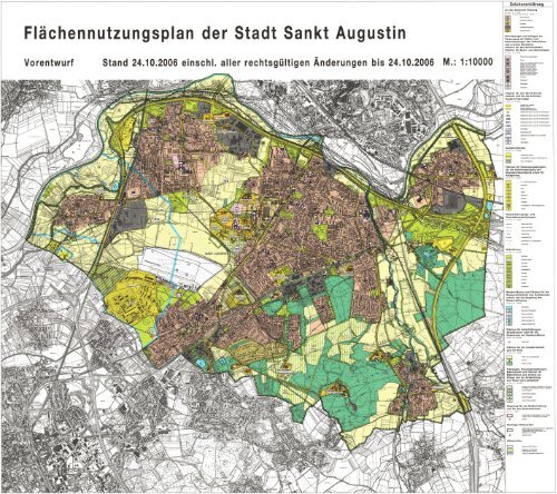 Anlage zum Flächennutzungsplan - Stadt Sankt Augustin