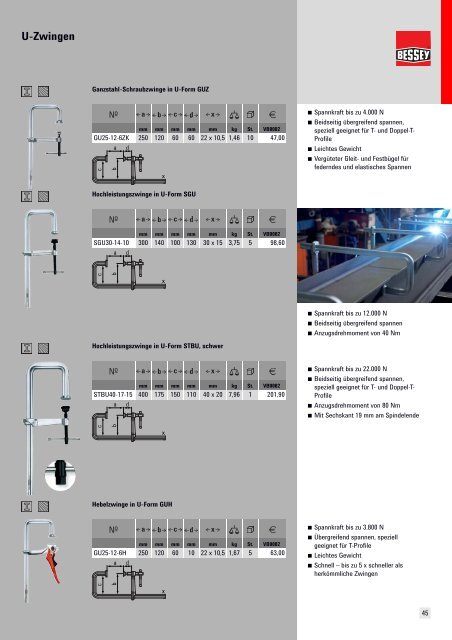 Bessey-Katalog - Schreinerhandel.de