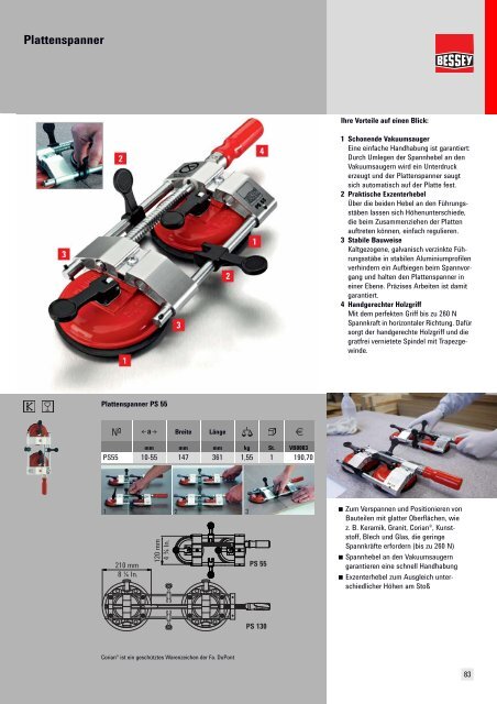 Bessey-Katalog - Schreinerhandel.de