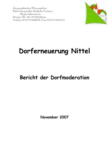 OG Nittel - Moderation 2007 - Konz
