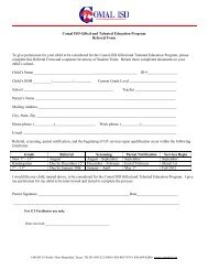 GT Referral Form - Comal Independent School District