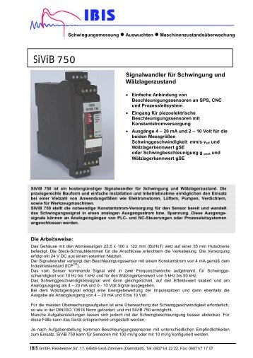 SiViB 750 - IBIS GmbH
