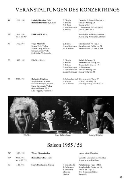 Festschrift 60.indd - Konzertring Coesfeld