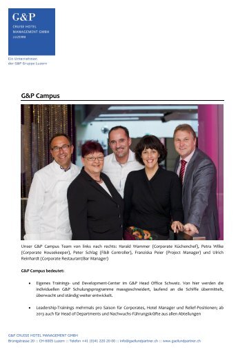G&P Campus - Gsell & Partner - G&P Immobilien GmbH