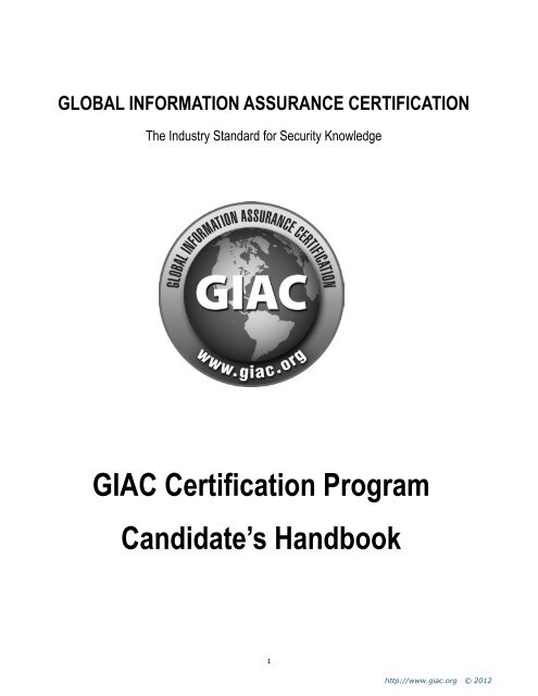 Study Guide for the GSE (GIAC Security Expert): Part 1
