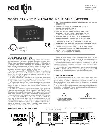 model pax - Industrial Commercial Scales