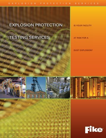 EXPlOSION PrOTECTION TESTING SErvICES - GSE Electric