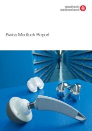 Swiss Medtech Report 2012 - Medtech Switzerland