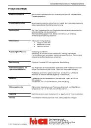 Produktdatenblatt - Feba Fensterbänke Gmbh