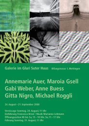 Annemarie Auer, Maroia Gsell Gabi Weber, Anne ... - Gluri Suter Huus