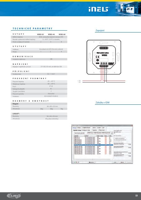 INTELIGENTNÍ ELEKTROINSTALACE www.inels.cz