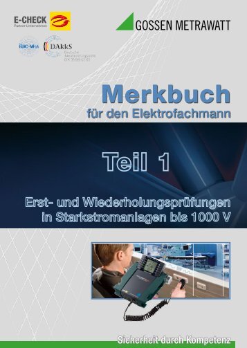 Merkbuch M - Gossen-Metrawatt