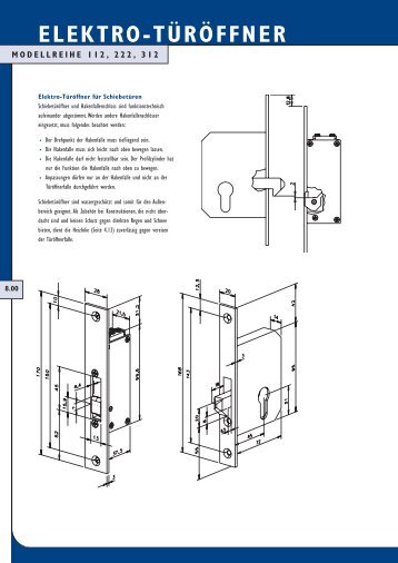 ELEKTRO-TÜRÖFFNER
