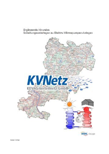 Schaltungsunterlagen für Elektro-Wärmepumpen-Heizungsanlagen