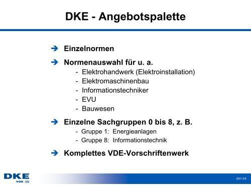 DKE Deutsche Kommission Elektrotechnik Elektronik ...