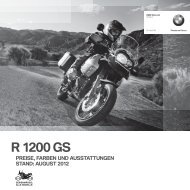 Preisliste R 1200 GS - BMW Motorrad