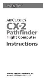 CX-2 Operating Manual - Aviation Supplies & Academics
