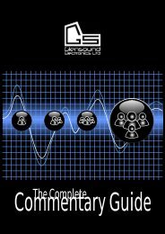 The Complete Commentary Guide - Glensound Electronics Ltd